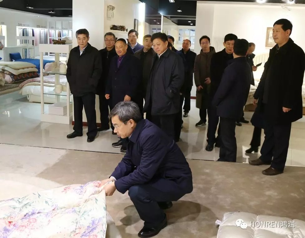 安徽省委常委、常務(wù)副省長(zhǎng)鄧向陽(yáng)到鴻潤(rùn)視察