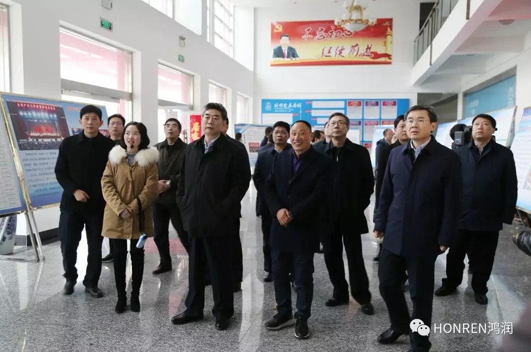 安徽省委常委、常務(wù)副省長(zhǎng)鄧向陽(yáng)到鴻潤(rùn)視察